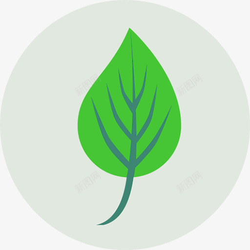 树叶图标png免抠素材_新图网 https://ixintu.com 图标 旅行和环保 树叶 环保