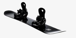滑雪器材黑色滑雪板器材高清图片