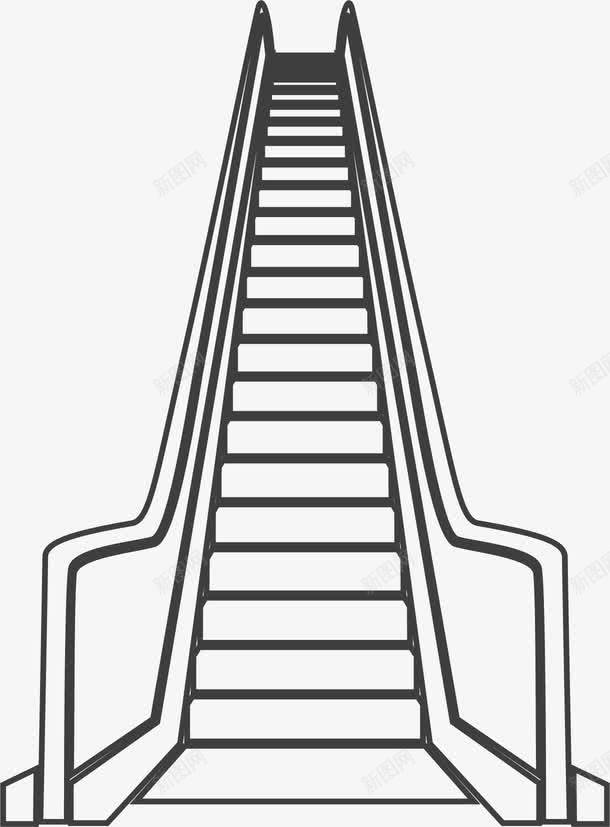上下楼电梯图标png_新图网 https://ixintu.com 上楼下楼 卡通 图标 手扶梯 楼梯 电梯 自动扶梯