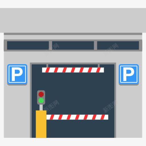 停车图标png_新图网 https://ixintu.com 停车场 建筑 标志 标牌 汽车