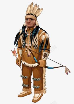 原始男人印第安高清图片