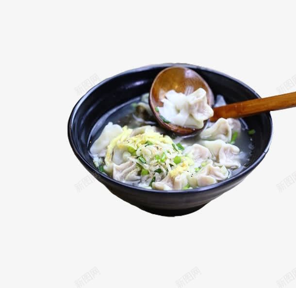 产品实物面食馄饨png免抠素材_新图网 https://ixintu.com 健康 料理 清汤 美味 美食 菜品 菜肴 葱花 面食 食品 食物 餐饮 馄炖 馄饨