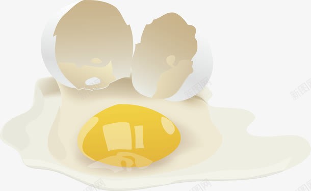打破的鸡蛋png免抠素材_新图网 https://ixintu.com 食物 鸡 鸡蛋