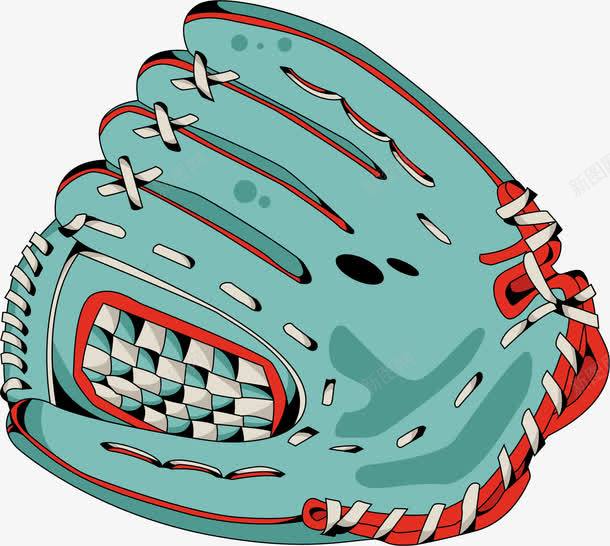 手绘绿色棒球手套图案png免抠素材_新图网 https://ixintu.com 图案 手套 手绘 棒球 绿色