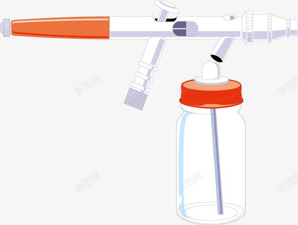 水壶矢量图eps免抠素材_新图网 https://ixintu.com 喷枪 喷水壶 浇花 矢量图