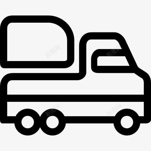 卡车图标png_新图网 https://ixintu.com 前额 卡车 机 物流配送 车 车轮 运输