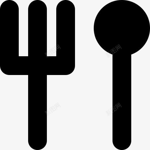 和叉勺子eightyshades图标png_新图网 https://ixintu.com And fork spoon 勺子 叉 和