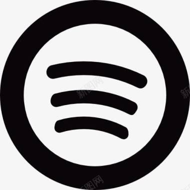 Spotify的标志图标图标