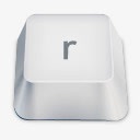 r白色键盘按键素材