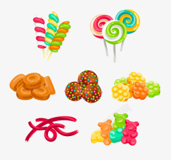 糖果美味儿童节美味的糖果高清图片