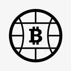 全球比特币比特币全球TheBitcoinIcons图标高清图片