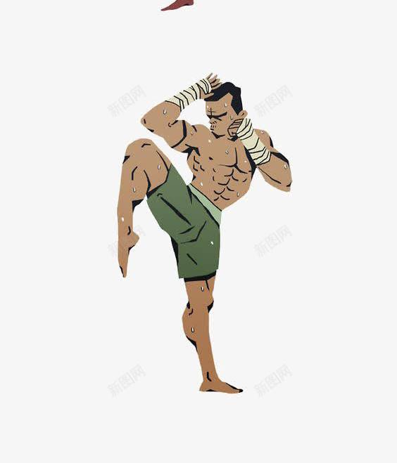 拳击运动png免抠素材_新图网 https://ixintu.com 打拳 拳击 拳击手 男人 男生