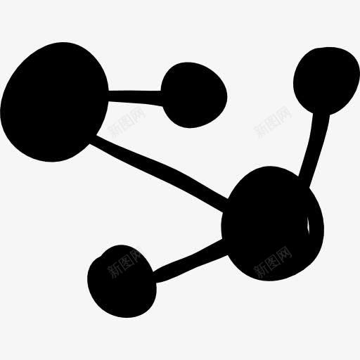 分子的形状图标png_新图网 https://ixintu.com 分子 分子科学 形状 手绘 教育