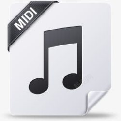 MIDImidi文件图标高清图片