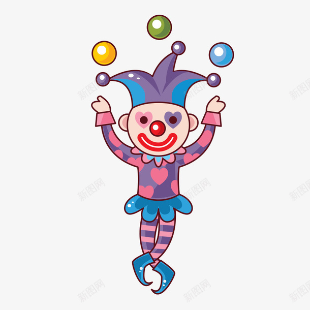 小丑png免抠素材_新图网 https://ixintu.com joker 万圣节 人物 卡通 小丑