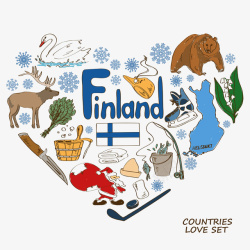 芬兰芬兰元素高清图片