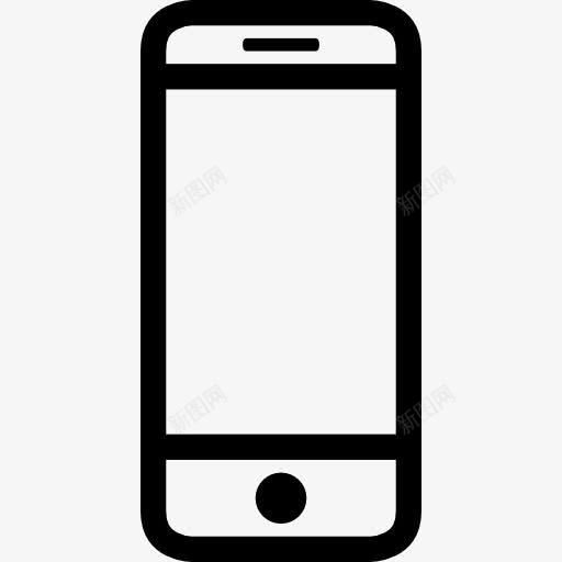 手机外形图标png_新图网 https://ixintu.com 工具 工具和用具 手机 缪图标 通讯工具