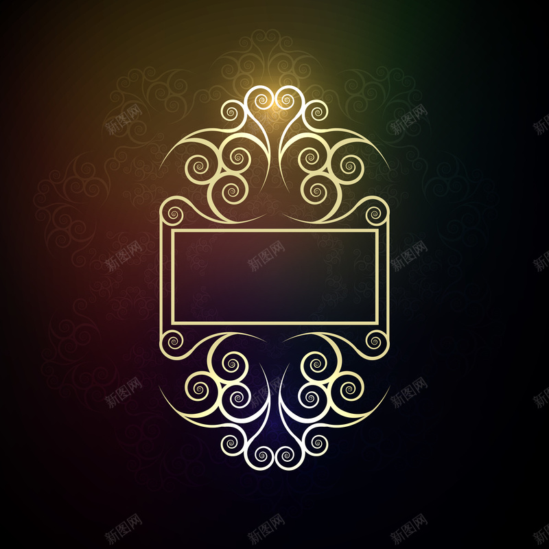 金色花纹背景矢量图ai设计背景_新图网 https://ixintu.com 光芒 发光 开心 矢量 素材 纹理 背景 花纹 花纹素材 花纹背景 金色 金色背景 矢量图