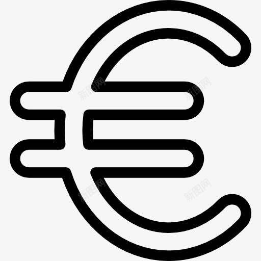 欧元货币符号图标png_新图网 https://ixintu.com 标志 欧元 欧元货币 符号 货币 货币符号 钱 钱字符号