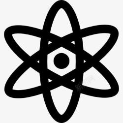 原子科学的图标原子图标高清图片