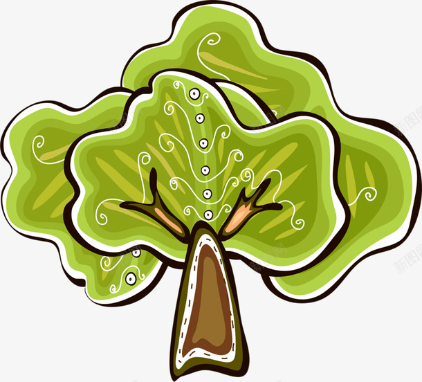 可爱卡通树植树节png免抠素材_新图网 https://ixintu.com png素材 可爱卡通树 树 植树节 适合植树节树的免扣图片