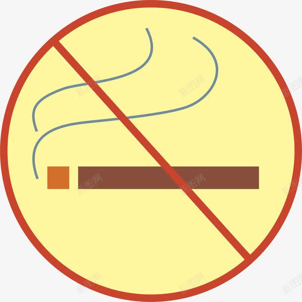 禁止吸烟图标png_新图网 https://ixintu.com nosmoking 不准吸烟 卡通 地图景区图标 山景区图标 旅游景区图标 景区图标 烟头 风景区图标