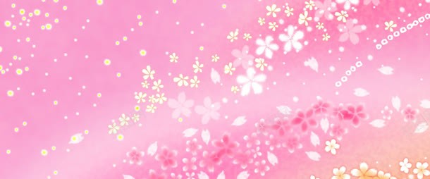 花卉梦幻浪漫爱情清新背景