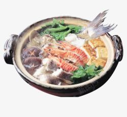 青椒焖鱼火锅焖鱼高清图片