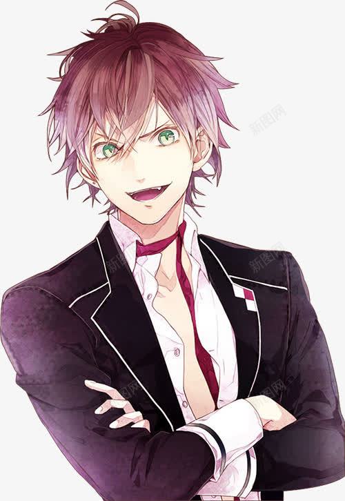 卡通男子狼牙男子png免抠素材_新图网 https://ixintu.com 卡通 狼牙 男子