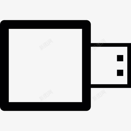 USB闪存驱动器图标png_新图网 https://ixintu.com USB存储设备 存储 技术 数据存储 文件存储