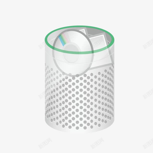 透明垃圾桶png免抠素材_新图网 https://ixintu.com 垃圾 垃圾桶 废物 透明
