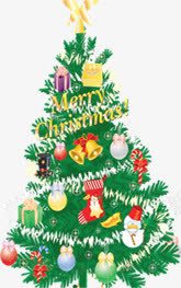圣诞冬日绿色树木png免抠素材_新图网 https://ixintu.com 冬日 圣诞 树木 绿色