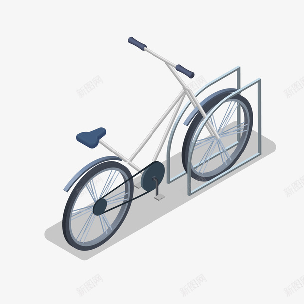 白色自行车单车脚踏车矢量图eps免抠素材_新图网 https://ixintu.com 免抠图PNG 单车 白色 脚踏车 自行车 矢量图