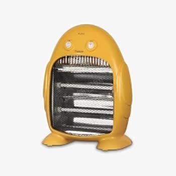 小矮人电热器png免抠素材_新图网 https://ixintu.com 取暖气 环保 电器 节能 防水 黄色