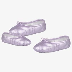 紫色舞鞋素材