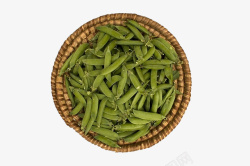 菜市场的蔬菜水果摄影小篮子新鲜豌豆尖高清图片