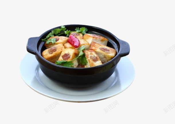 客家酿豆腐png免抠素材_新图网 https://ixintu.com 中国菜 美食 酿豆腐 餐饮