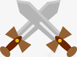 剑风剑骑士武术卡通矢量图素材