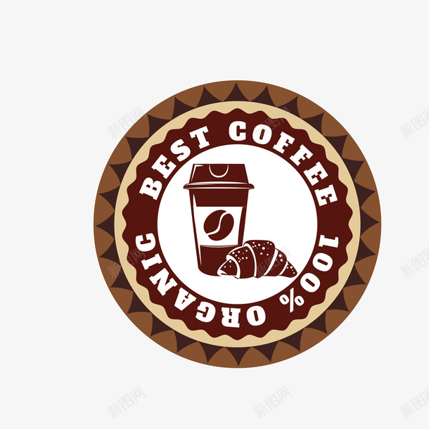 咖啡英文矢量图ai免抠素材_新图网 https://ixintu.com 咖啡底纹 咖啡花纹 咖啡饮料 面包图片 饮料盒 矢量图