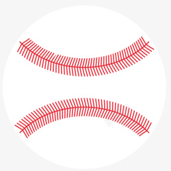 堡垒球红色垒球矢量图高清图片