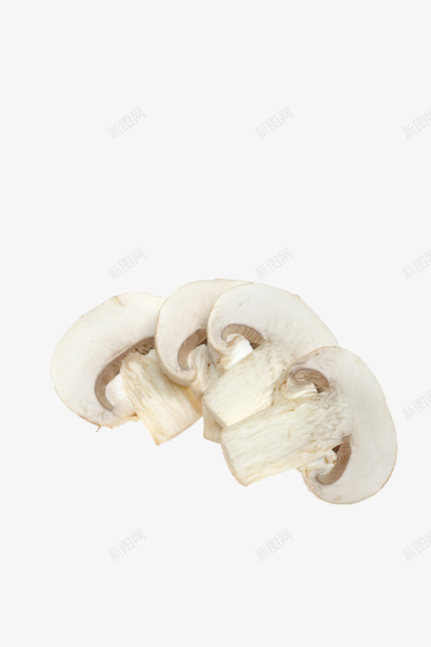 一半白色蘑菇png免抠素材_新图网 https://ixintu.com 一半蘑菇 四半蘑菇 白色 蘑菇