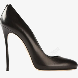 女式鞋女式黑色高跟鞋高清图片