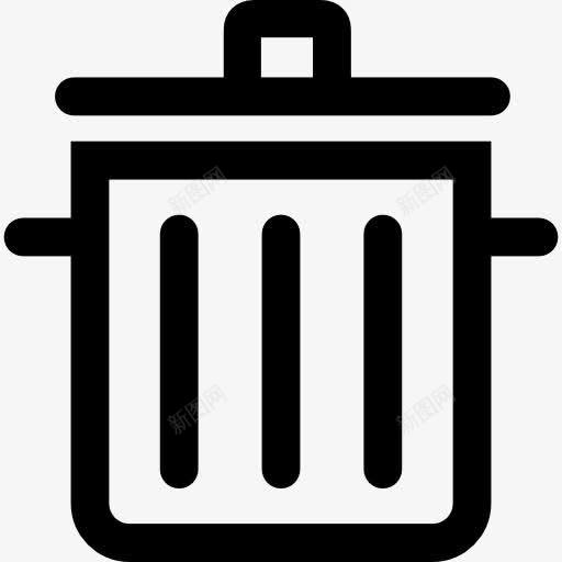 垃圾容器图标png_新图网 https://ixintu.com chapps 回收 回收站 垃圾 垃圾容器 容器 工具 工具和器具