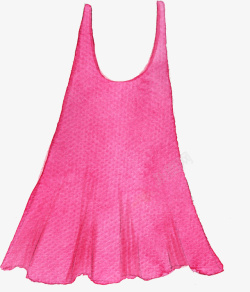 粉色裙子素材