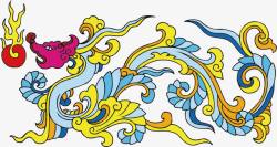 中国古典中国古典龙矢量图高清图片