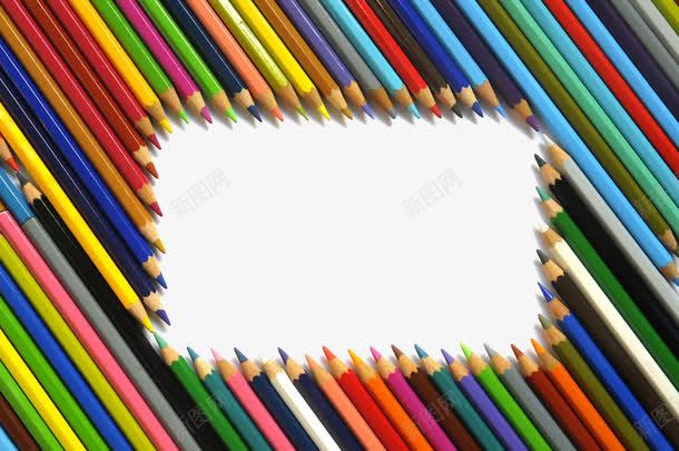 彩色铅笔背景png免抠素材_新图网 https://ixintu.com 彩笔 彩色铅笔 彩色铅笔背景 画笔 画笔背景
