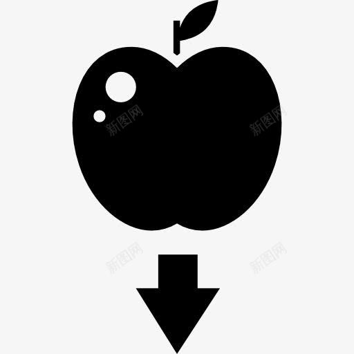 重力图标png_新图网 https://ixintu.com 健康食品 教育 有机 水果 苹果 重力 食品 饮食