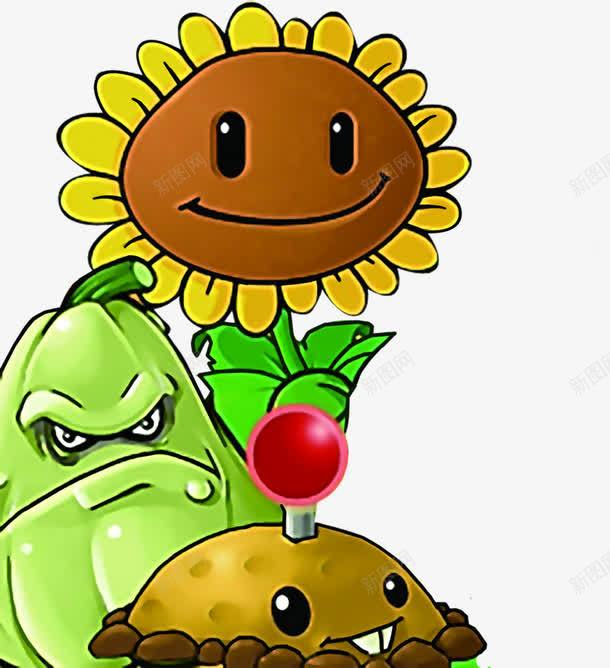 黄色向日葵卡通可爱植物png免抠素材_新图网 https://ixintu.com 卡通 可爱 向日葵 植物 黄色