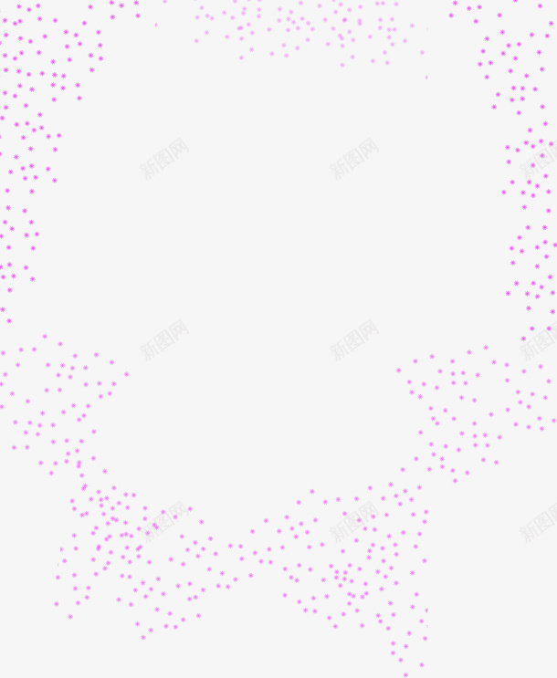 紫色简约斑点边框纹理png免抠素材_新图网 https://ixintu.com 免抠PNG 斑点 简约 紫色 边框纹理