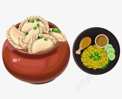 瓦罐煨汤素材